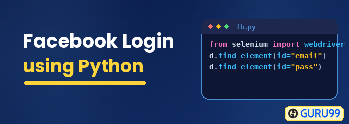Facebook bejelentkezés segítségével Python