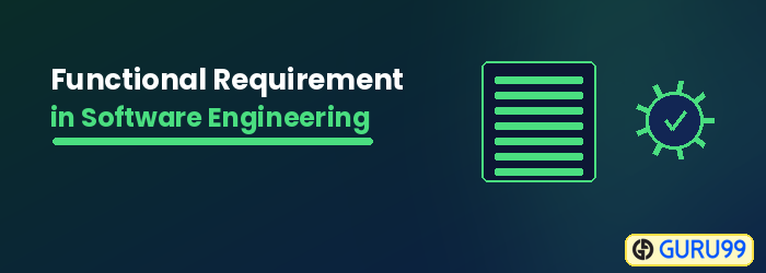 Functional Requirement in Software Engineering