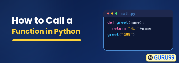 Jak volat funkci v Python