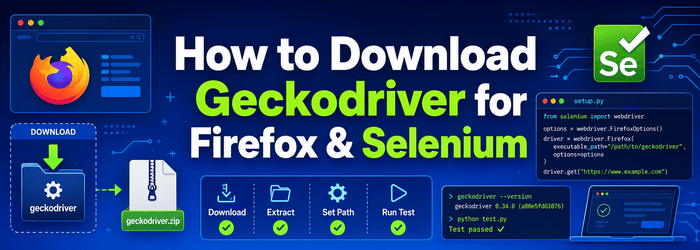 GeckoDriver in Selenium