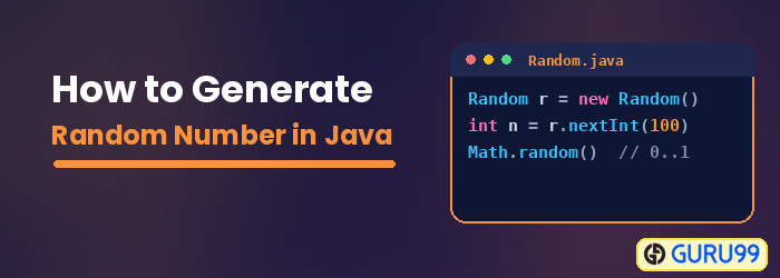 How to Generate Random Number in Java