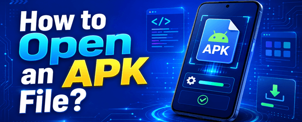 Como abrir um arquivo APK?