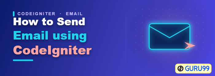 CodeIgniter Sending Email