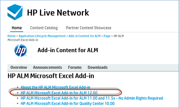 Hp Quality Center 10 Excel Add In