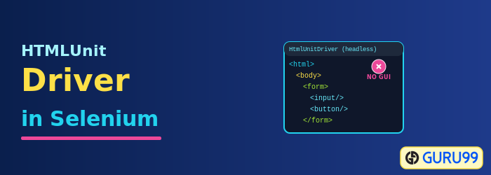 HTMLUnitDriver in Selenium