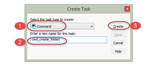 Create Command Task