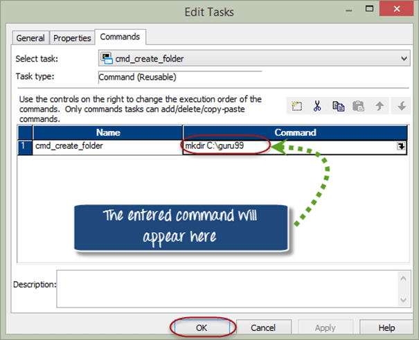 Create Command Task