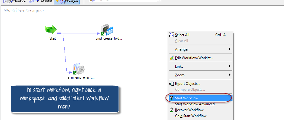 Workflow in Informatica: Create, Task, Parameter, Reusable, Manager