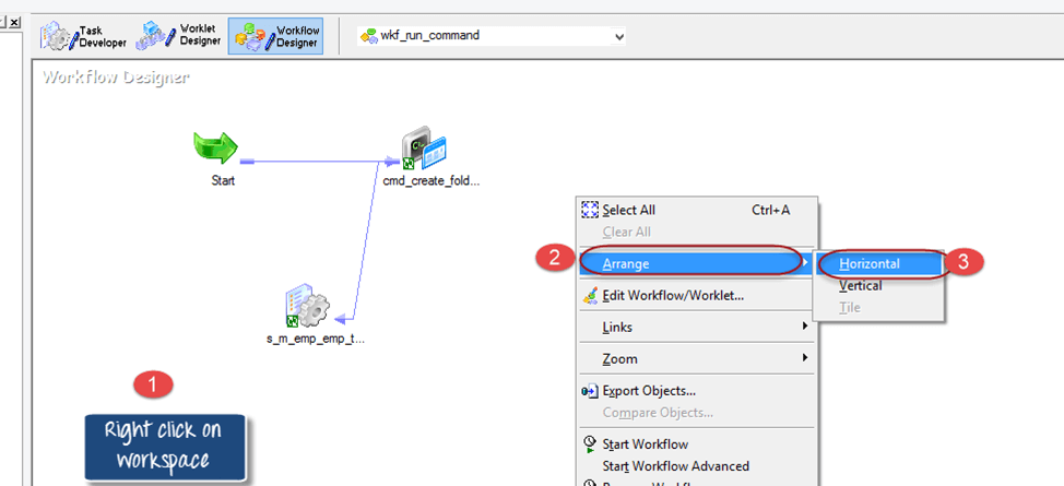 Workflow in Informatica: Create, Task, Parameter, Reusable, Manager