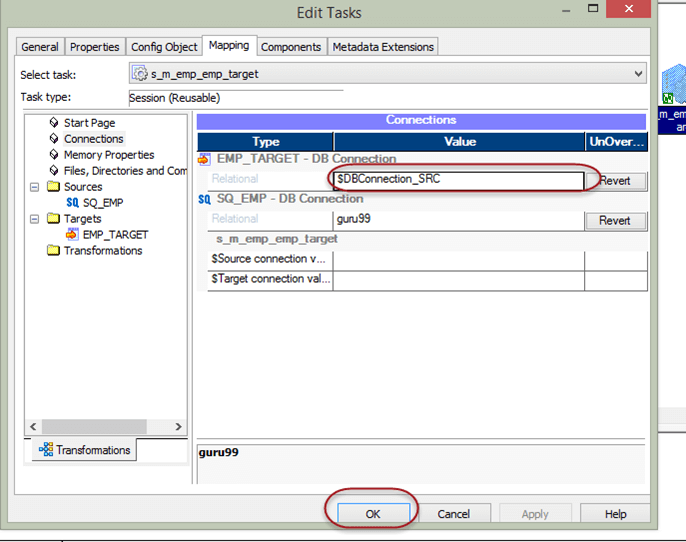 Create Parameter File