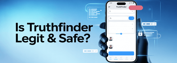 TruthFinder Legit & Safe interface
