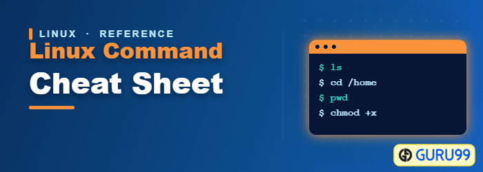 Linux Command Cheat Sheet with Examples