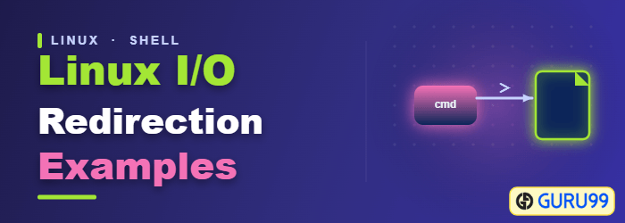 Input Output Redirection in Linux and Unix with examples