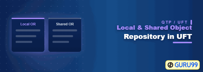 Local and shared object repository structure in QTP and UFT One