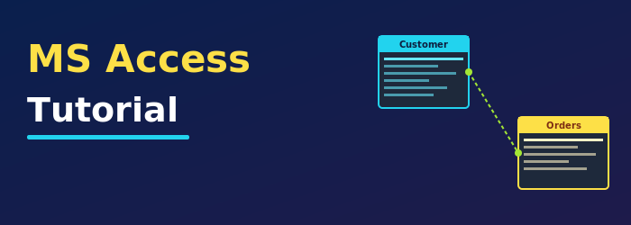MS Access Tutorial