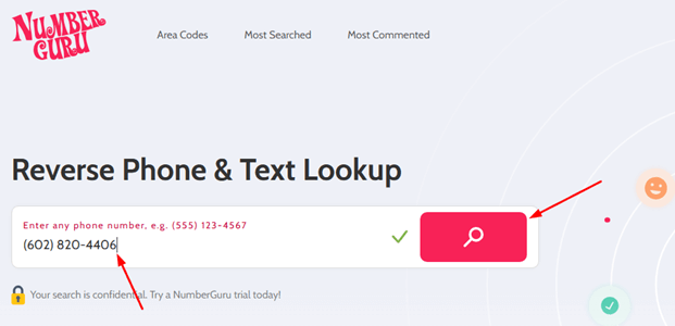 Use NumberGuru for Reverse Phone Lookup