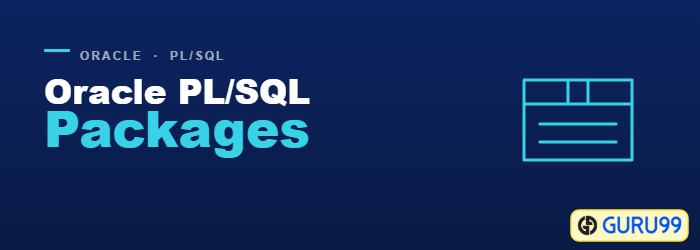 Oracle PL/SQL package specification and body structure overview