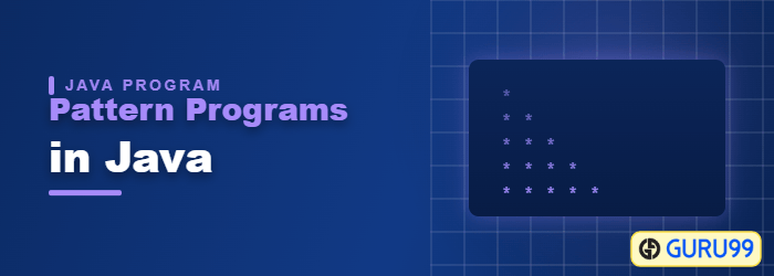 Pattern Programs in Java to Print Star, Pyramid and Number Shapes