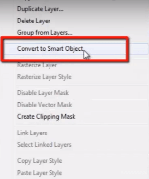 Photoshop Smart object