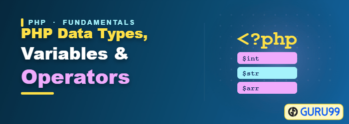 PHP Data Types, Variables and Operators