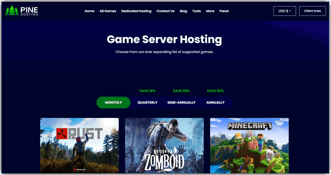 Pine Hosting