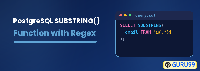 PostgreSQL SUBSTRING Function with Regex