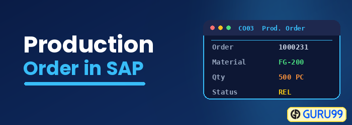 Production Order in SAP