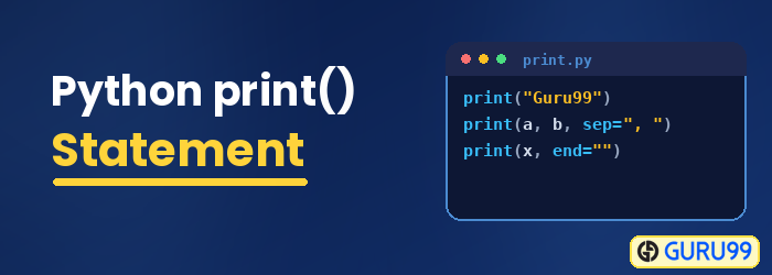 Python Print() Statement