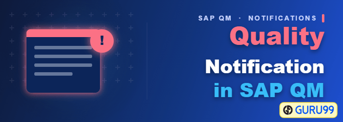 Minőségi értesítés be SAP QM