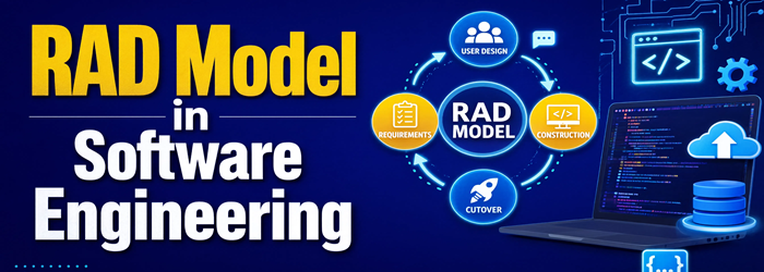 RAD (Rapid Application Development) Model in Software Engineering