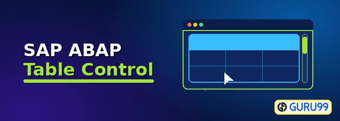 SAP ABAP Table Control