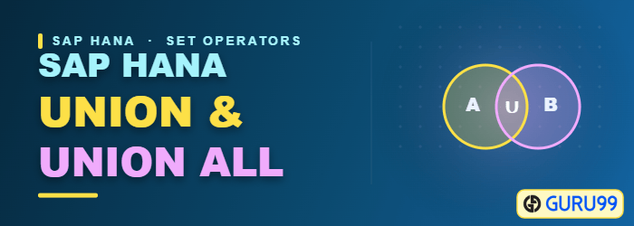 SAP HANA UNION and UNION ALL operators