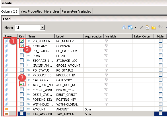 SAP HANA výpočet Zobrazit tutoriál