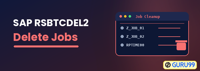 Delete a Background Job in SAP using RSBTCDEL2