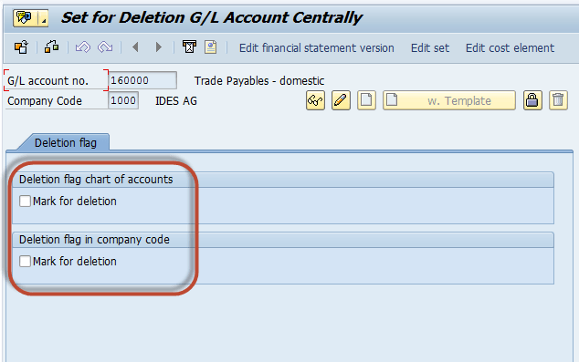 Gl Account In Sap Tutorial Create Display Block Delete Fs00