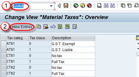 Assign the plant for Tax Determination