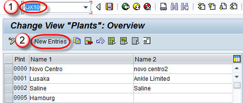 Assign the plant for Tax Determination