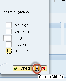 Elaborazione del lavoro in background SAP SM36: Creare, pianificare,riprogrammare