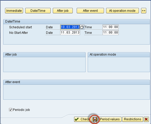 SAP Background Job Processing SM36: Create, Schedule, Reschedule