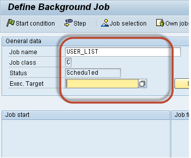 Elaborazione del lavoro in background SAP SM36: creare, pianificare, riprogrammare