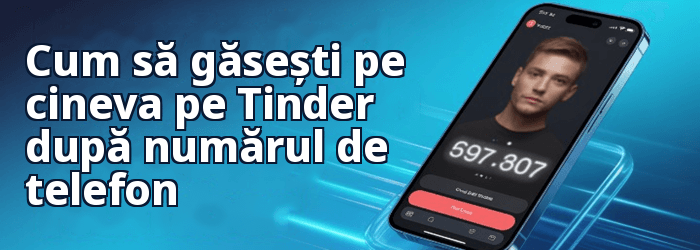 Găsește pe cineva pe Tinder după numărul de telefon