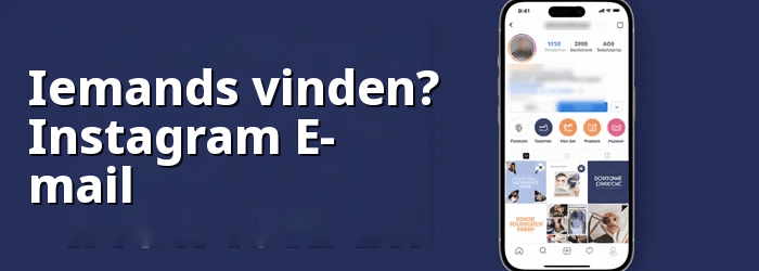 Zoek iemands e-mailadres op Instagram
