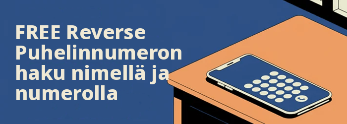 Ilmainen Reverse Puhelimen haku