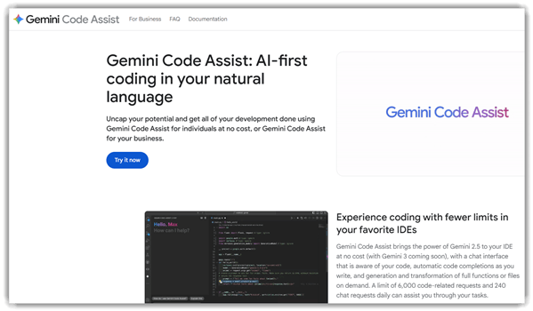 Gemini Code Assistant