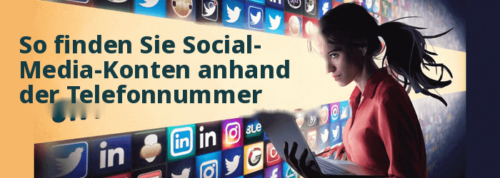 So finden Sie jemanden in allen sozialen Netzwerken