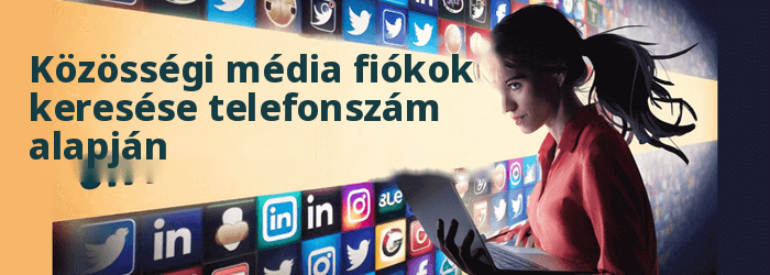 Hogyan találhat valakit az összes közösségi hálózaton