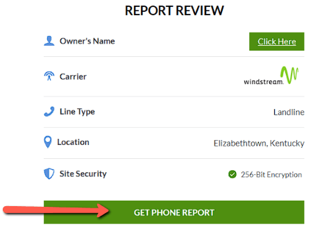 Using Phone Number Search - Intelius