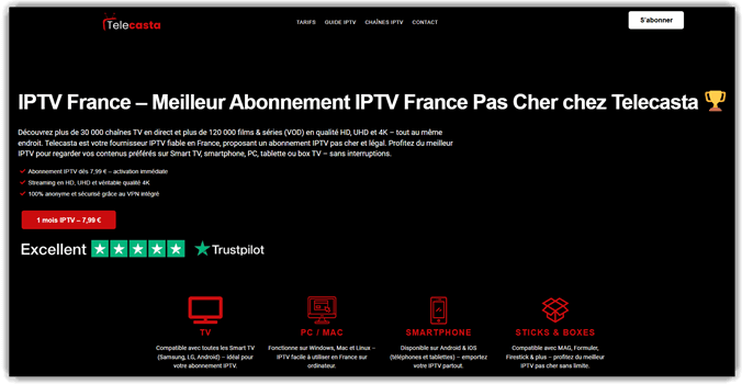 TeleCasta IPTV