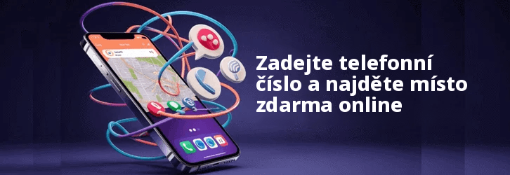 Zadejte telefonní číslo a najděte místo zdarma