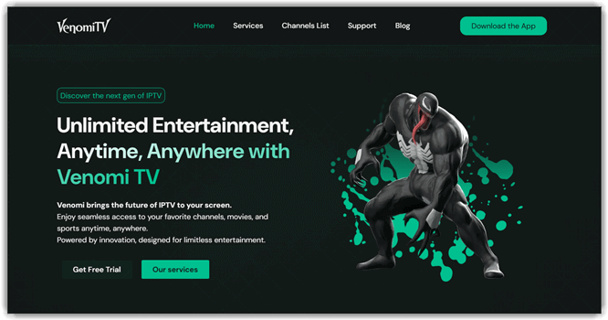 Venomi TV